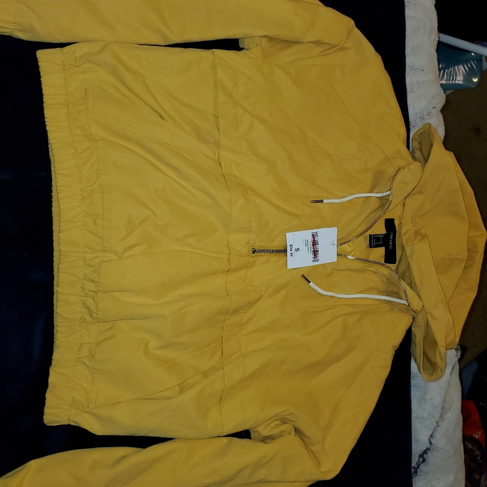 Forever21 Yellow hoodie